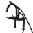 Aqua Vintage Concord 7" Deck Mount Clawfoot Tub Faucet - BUILDMYPLACE