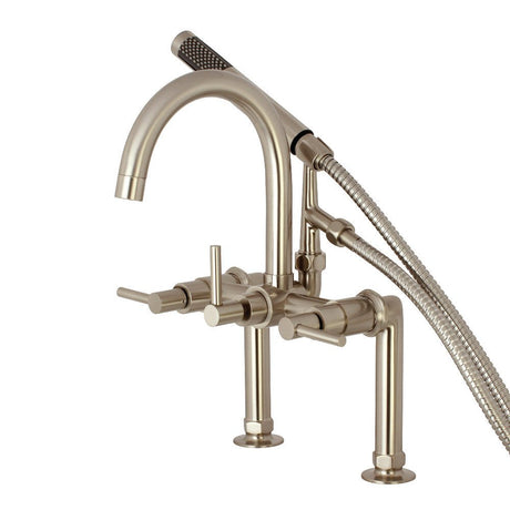 Aqua Vintage Concord 7" Deck Mount Clawfoot Tub Faucet - BUILDMYPLACE