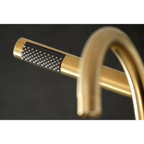 Aqua Vintage Concord 7" Deck Mount Clawfoot Tub Faucet - BUILDMYPLACE