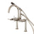 Aqua Vintage Concord 7" Deck Mount Clawfoot Tub Faucet - BUILDMYPLACE