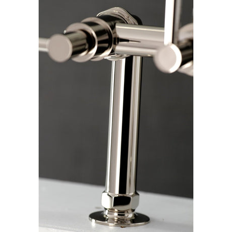 Aqua Vintage Concord 7" Deck Mount Clawfoot Tub Faucet - BUILDMYPLACE
