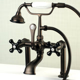 Aqua Vintage Duchess Deck Mount Clawfoot Tub Faucet - BUILDMYPLACE