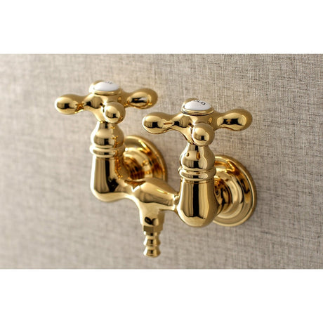 Aqua Vintage Wall Mount Tub Faucet - BUILDMYPLACE