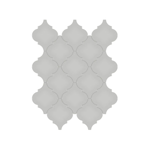 Arabesque Soho Loft Grey Glossy Glazed Porcelain Mosaic