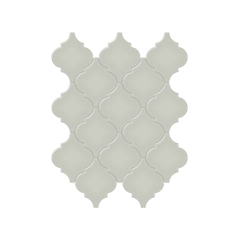 Arabesque Soho Soft Sage Glossy Glazed Porcelain Mosaic