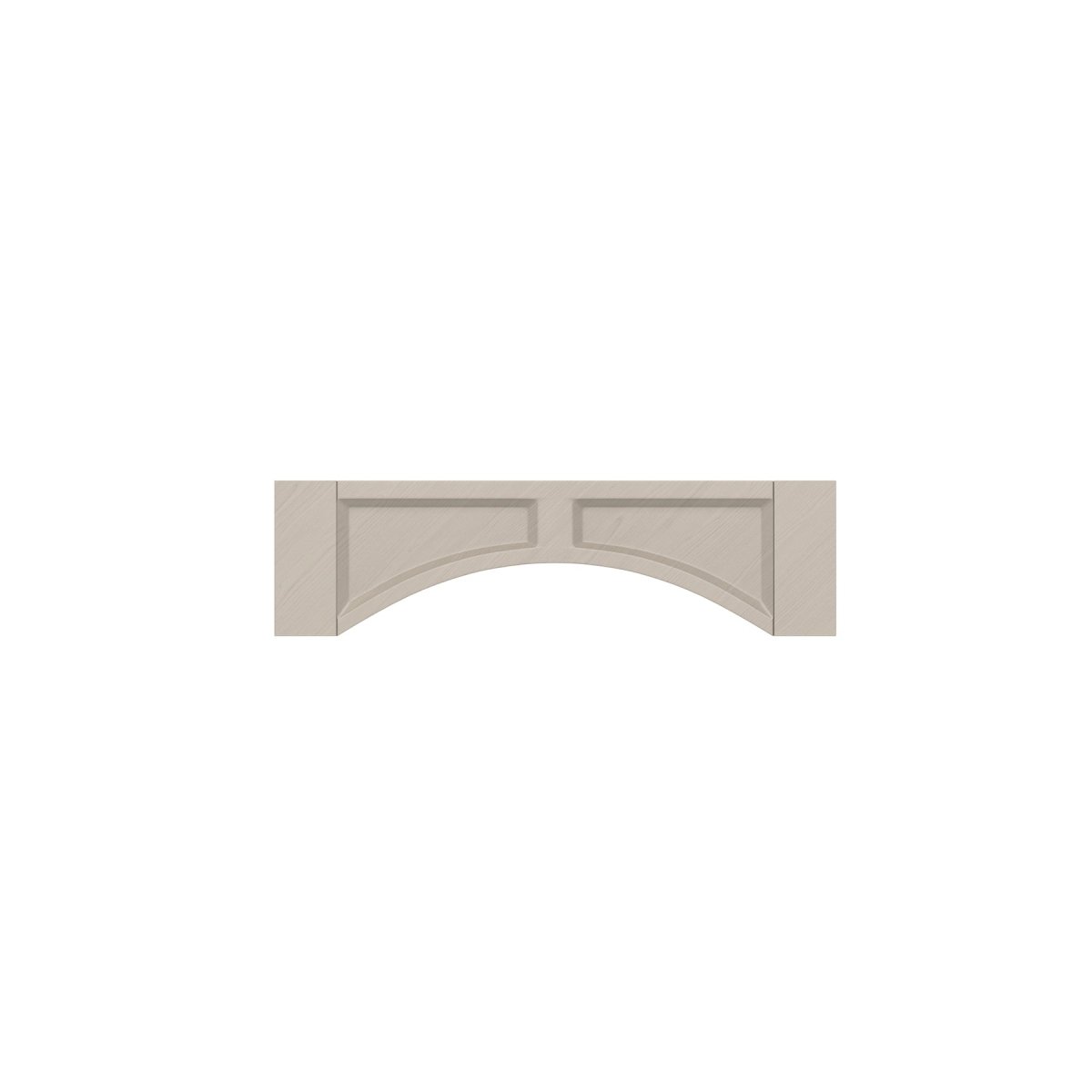 Arched Valance - Flat Panel | 60W x 10H - BUILDMYPLACE