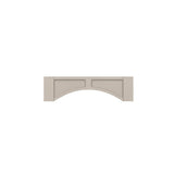 Arched Valance - Raised Panel | 36W x 10H - BUILDMYPLACE