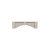 Arched Valance - Raised Panel | 48W x 10H - BUILDMYPLACE
