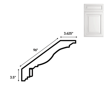 Arlington Oatmeal - Crown Moldings - 96