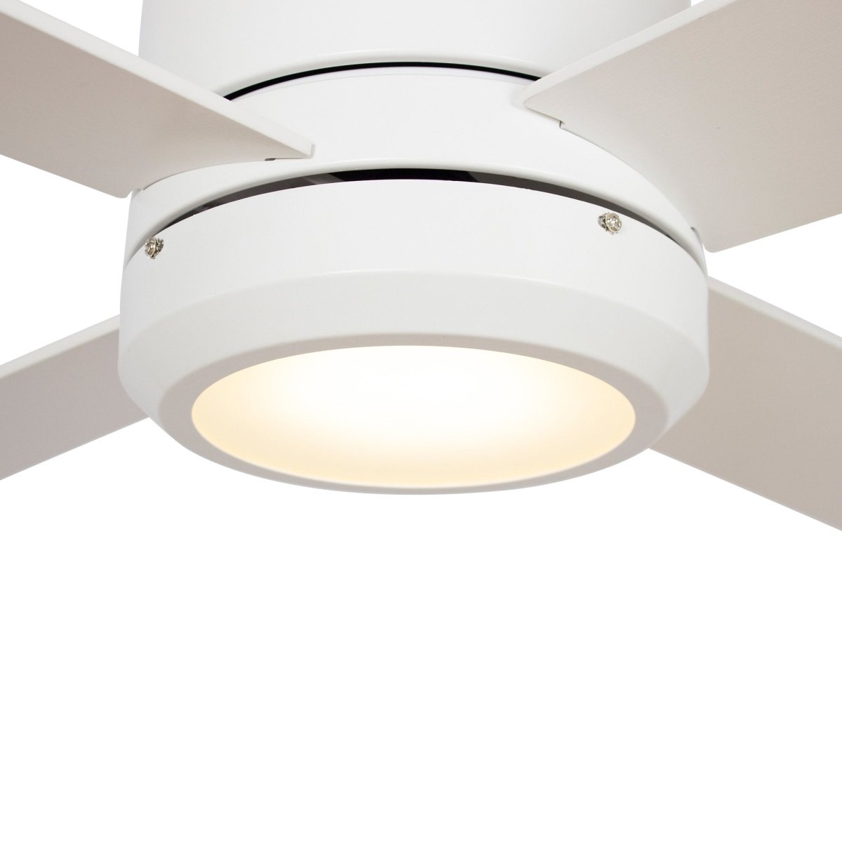 Arlo 52" In. 4 Blade Smart Ceiling Fan with Dimmable LED Light Kit Works with Wall control, Wi - Fi apps and Voice control via Google Assistant/Alexa/Siri - BUILDMYPLACE