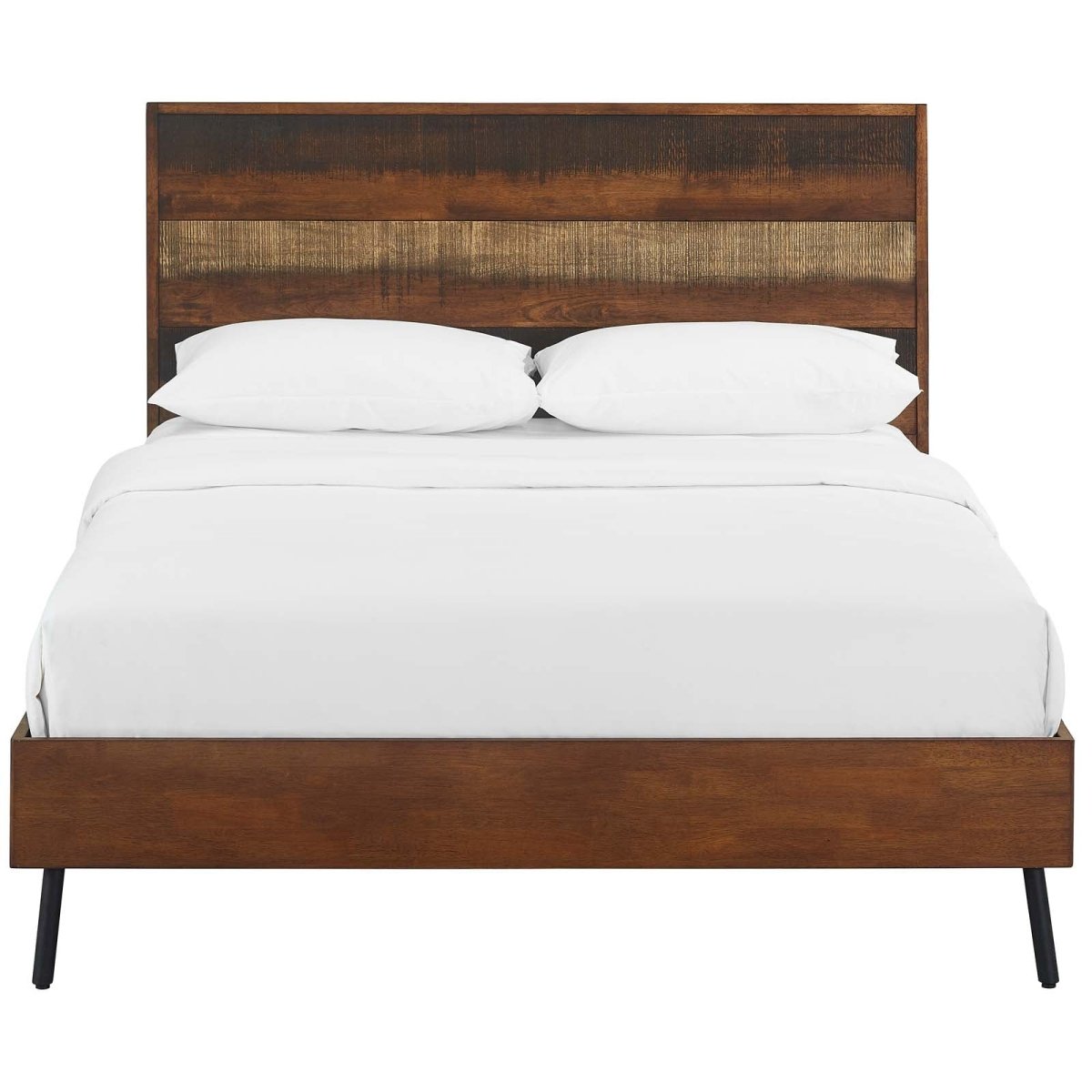 Arwen Queen Rustic Wood Bed - BUILDMYPLACE