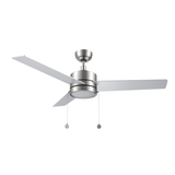 ASCOTT 52 inch 3 - Blade Ceiling Fan with LED Light & Pull Chain - LEDMyPlace