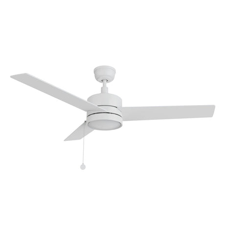 ASCOTT 52 inch 3 - Blade No Light Ceiling Fan with Pull Chain - LEDMyPlace