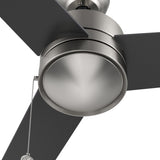ASCOTT 52 inch 3 - Blade No Light Ceiling Fan with Pull Chain - LEDMyPlace