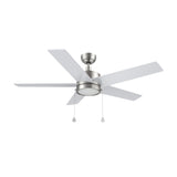 ASCOTT 52 inch 5 - Blade Ceiling Fan with LED Light & Pull Chain - LEDMyPlace
