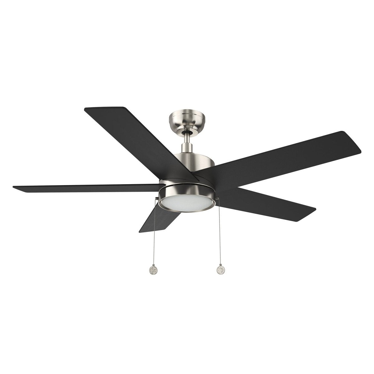 ASCOTT 52 inch 5 - Blade Ceiling Fan with LED Light & Pull Chain - LEDMyPlace