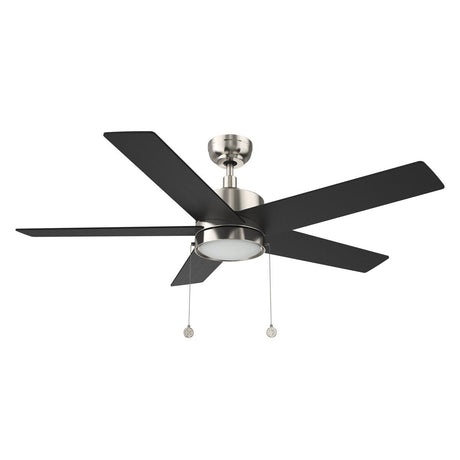 ASCOTT 52 inch 5 - Blade Ceiling Fan with LED Light & Pull Chain - LEDMyPlace