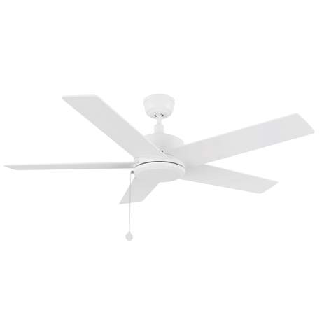 ASCOTT 52 inch 5 - Blade No Light Ceiling Fan with Pull Chain - LEDMyPlace