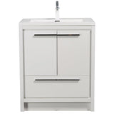 Ashdale Freestanding Bathroom Vanity With Sink, Soft Closing Doors & Drawer - BUILDMYPLACE