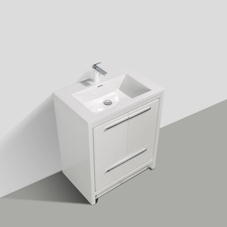 Ashdale Freestanding Bathroom Vanity With Sink, Soft Closing Doors & Drawer - BUILDMYPLACE