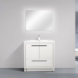 Ashdale Freestanding Bathroom Vanity With Sink, Soft Closing Doors & Drawer - BUILDMYPLACE