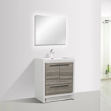 Ashdale Freestanding Bathroom Vanity With Sink, Soft Closing Doors & Drawer - BUILDMYPLACE