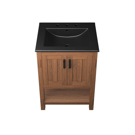 Ashlyn 24" Wood Bathroom Vanity - BUILDMYPLACE