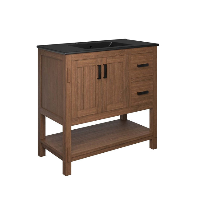 Ashlyn 36" Wood Bathroom Vanity - BUILDMYPLACE