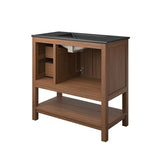 Ashlyn 36" Wood Bathroom Vanity - BUILDMYPLACE