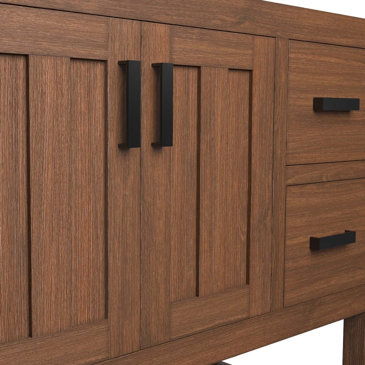 Ashlyn Wood Bathroom Vanity Cabinet (Sink Basin Not Included) - BUILDMYPLACE