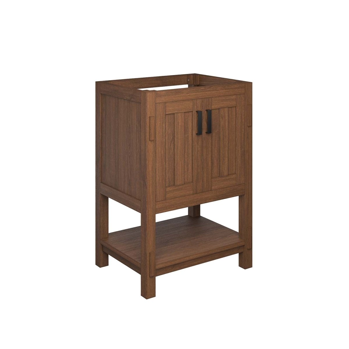 Ashlyn Wood Bathroom Vanity Cabinet (Sink Basin Not Included) - BUILDMYPLACE