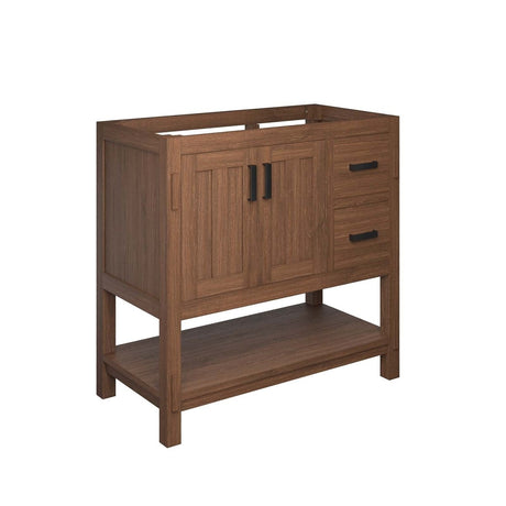 Ashlyn Wood Bathroom Vanity Cabinet (Sink Basin Not Included) - BUILDMYPLACE