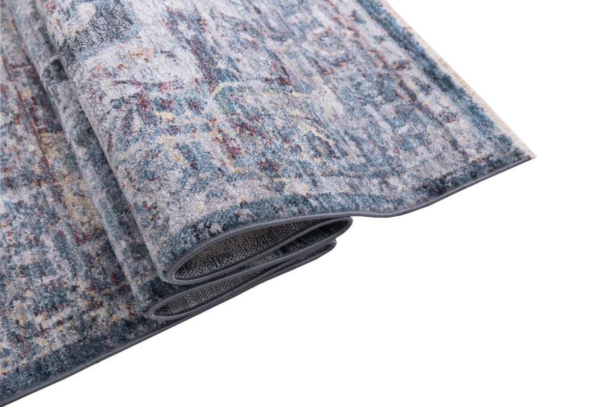 Ashton - 570 Area Rugs Rectangle Teal 5 - X - 7 - BUILDMYPLACE