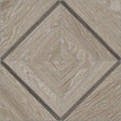 Aspen French Oak Marquetry Matte Glazed Porcelain Mosaic - BUILDMYPLACE