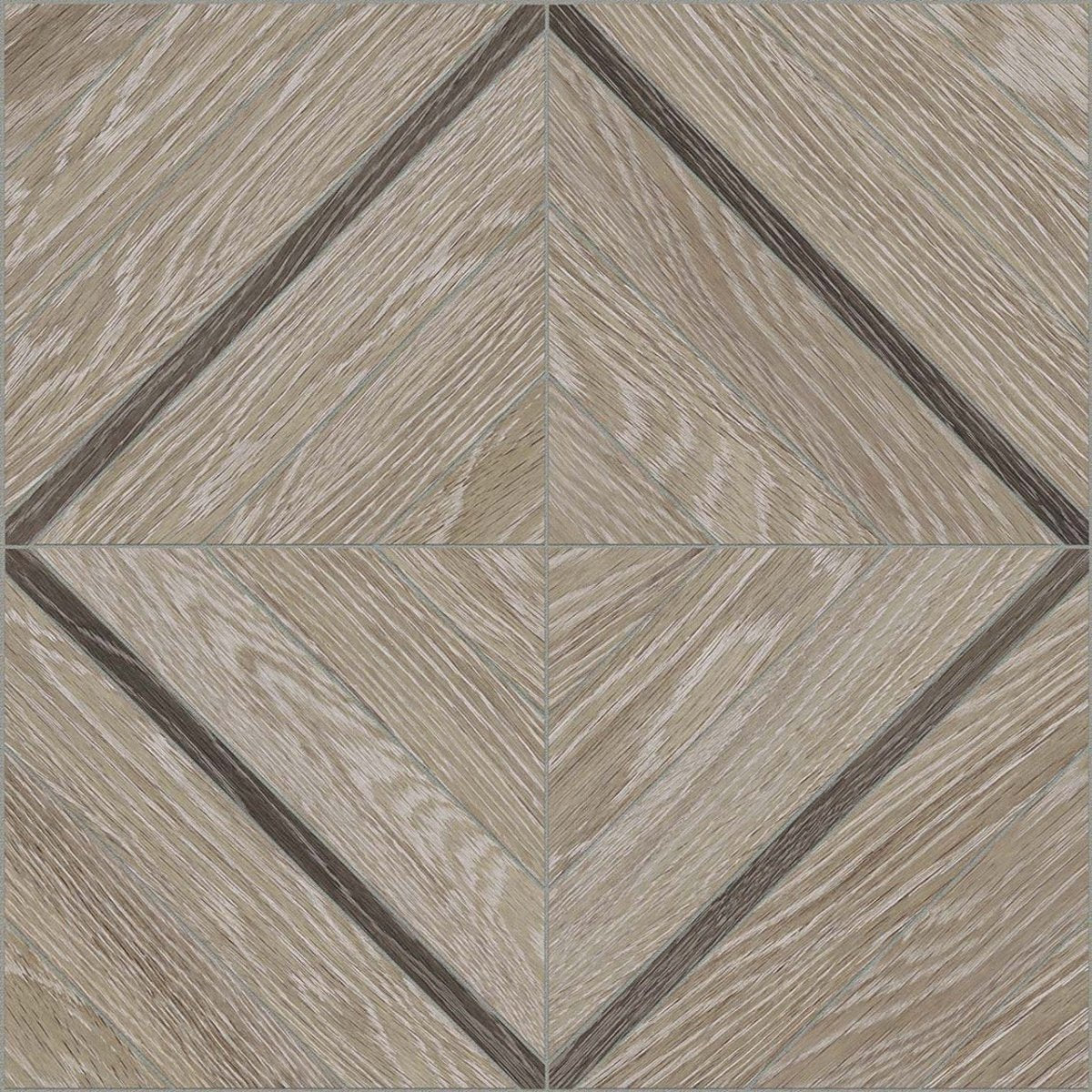 Aspen French Oak Marquetry Matte Glazed Porcelain Mosaic - BUILDMYPLACE