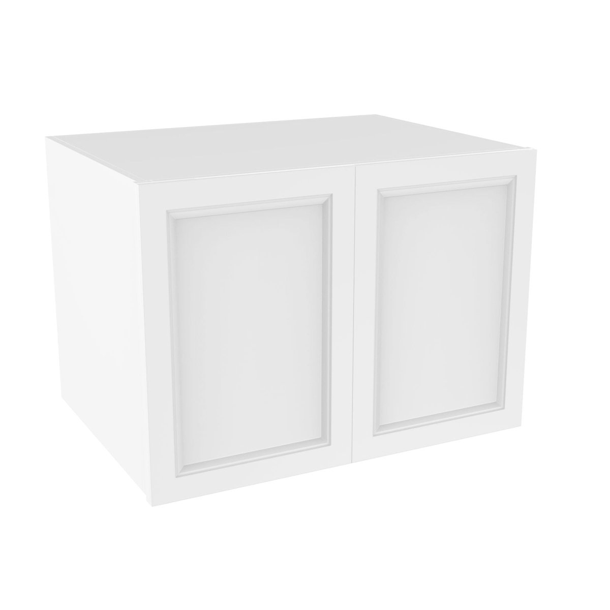 Assembled - Richmond White - 24" Deep Wall Cabinet | 33"W x 24"H x 24"D - BUILDMYPLACE