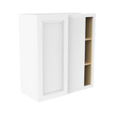 Assembled - Richmond White - 30" High Blind Wall Cabinet | 27"W x 30"H x 12"D - BUILDMYPLACE