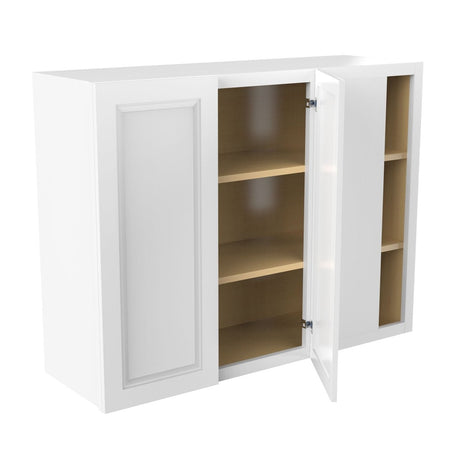 Assembled - Richmond White - 30" High Blind Wall Cabinet | 39"W x 30"H x 12"D - BUILDMYPLACE