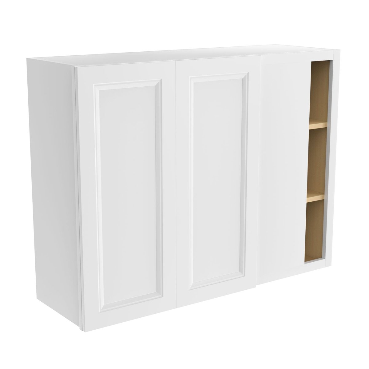 Assembled - Richmond White - 30" High Blind Wall Cabinet | 39"W x 30"H x 12"D - BUILDMYPLACE