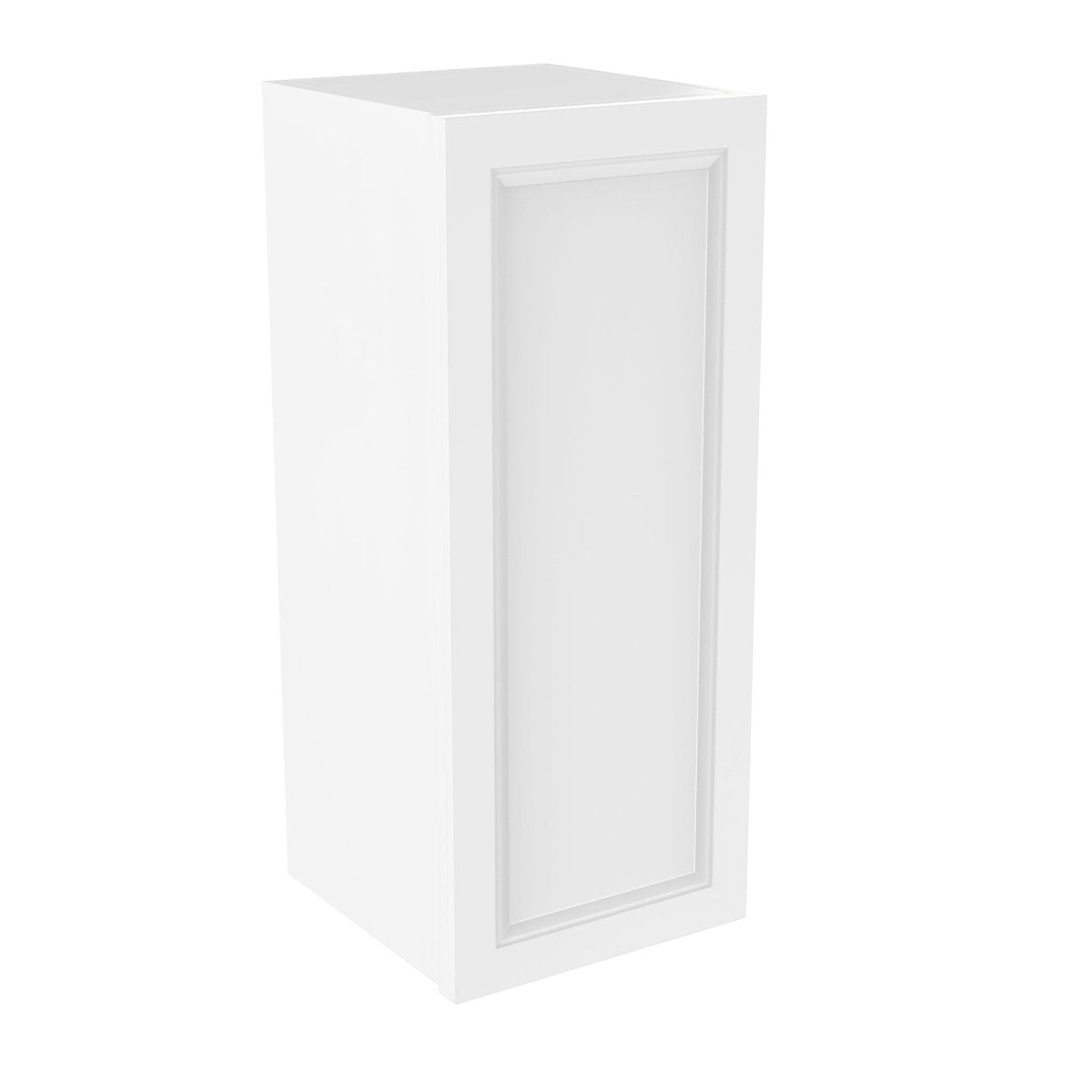 Assembled - Richmond White - 30" High Single Door Wall Cabinet | 12"W x 30"H x 12"D - BUILDMYPLACE