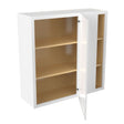 Assembled - Richmond White - 36" High Blind Wall Cabinet | 36"W x 36"H x 12"D - BUILDMYPLACE