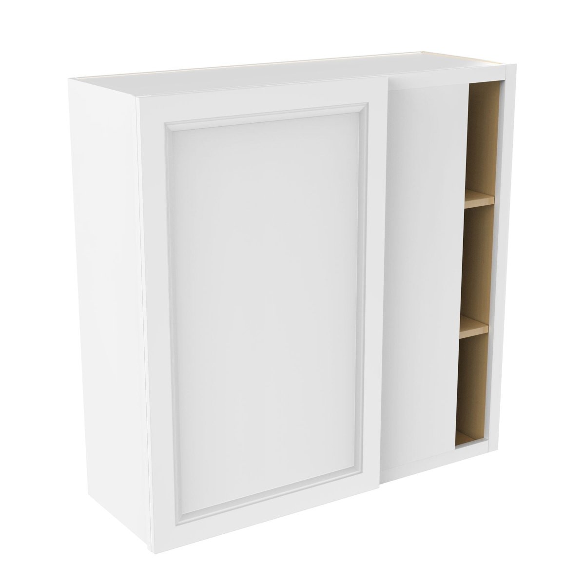 Assembled - Richmond White - 36" High Blind Wall Cabinet | 36"W x 36"H x 12"D - BUILDMYPLACE