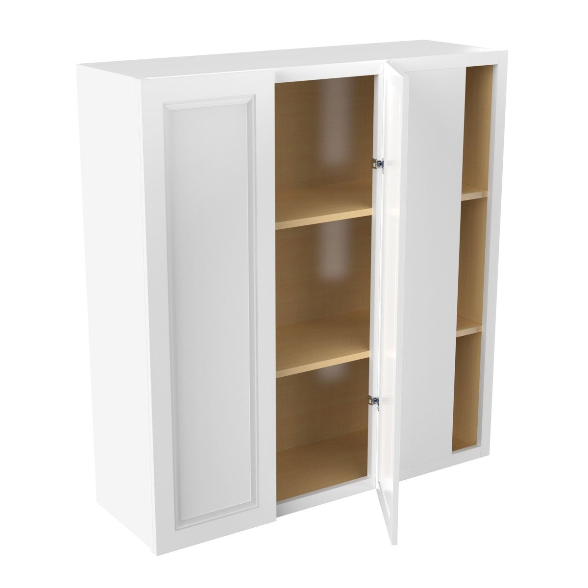 Assembled - Richmond White - 42" High Blind Wall Cabinet | 39"W x 42"H x 12"D - BUILDMYPLACE