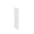 Assembled - Richmond White - Base End Skin | 0.25"W x 34.5"H x 23.25"D - BUILDMYPLACE