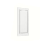 Assembled - Richmond White - Decorative End | 12"W x 30"H x 0.25"D - BUILDMYPLACE