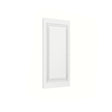 Assembled - Richmond White - Decorative End | 12"W x 50"H x 0.25"D - BUILDMYPLACE