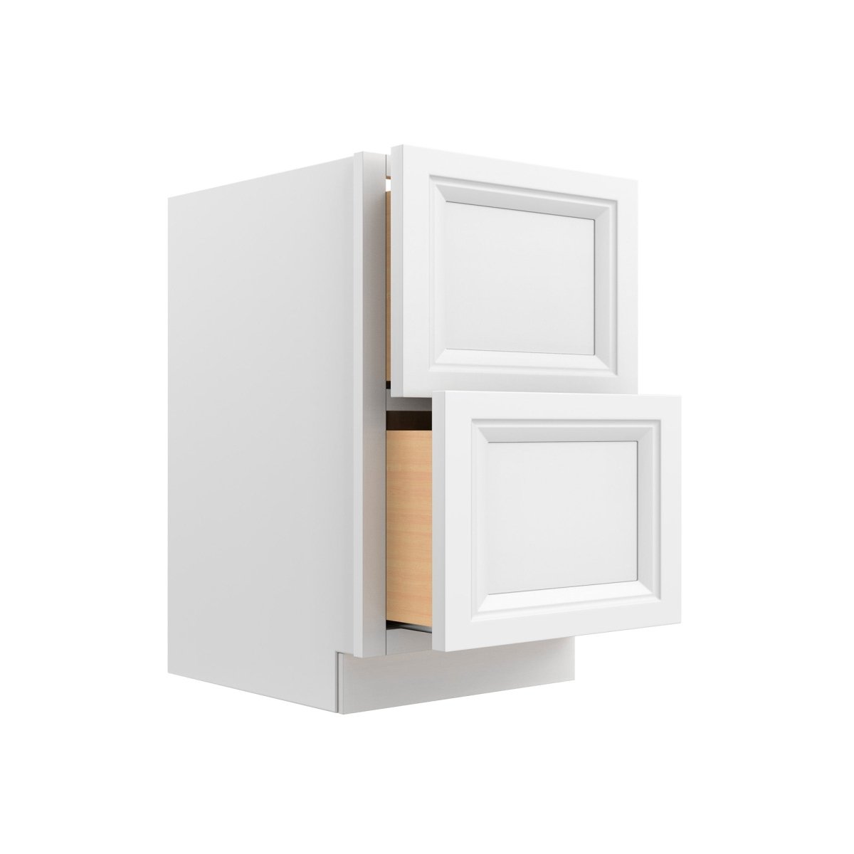 Assembled - Richmond White - Desk Cabinet | 18"W x 28.5"H x 21"D - BUILDMYPLACE
