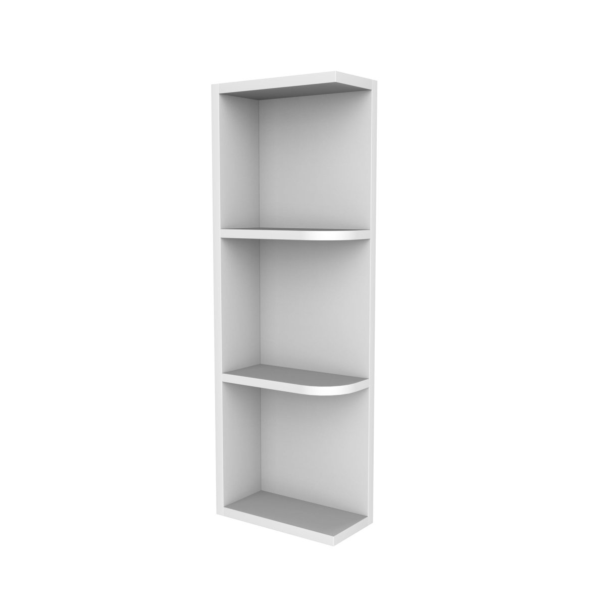 Assembled - Richmond White - Knick Knack Wall Shelf | 36"W x 6"H x 12"D - BUILDMYPLACE