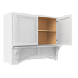 Assembled - Richmond White - Mantle Hood | 42"W x 36"H x 21"D - BUILDMYPLACE