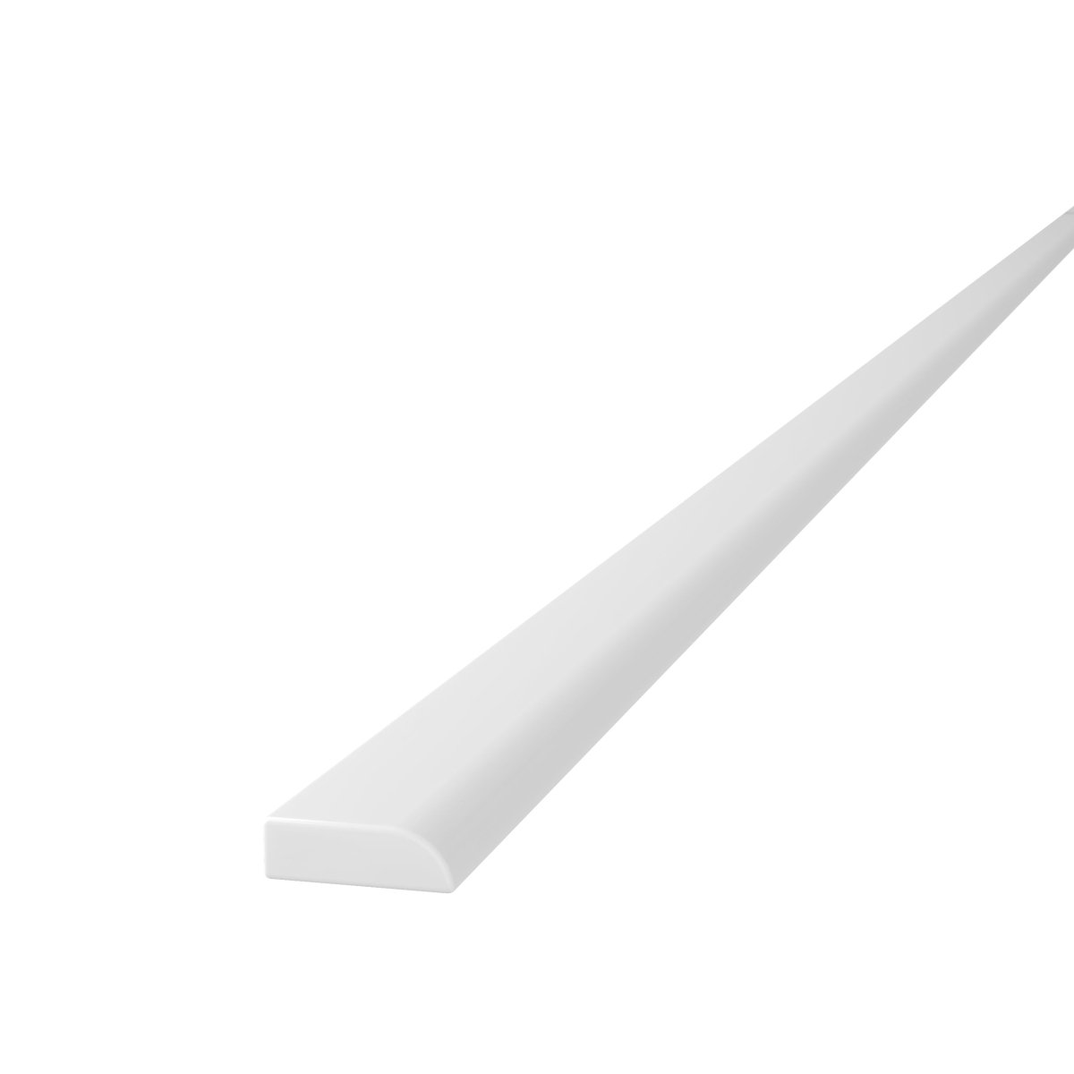 Assembled - Richmond White - Scribe Molding | 96"W x 0.25"H x 0.75"D - BUILDMYPLACE